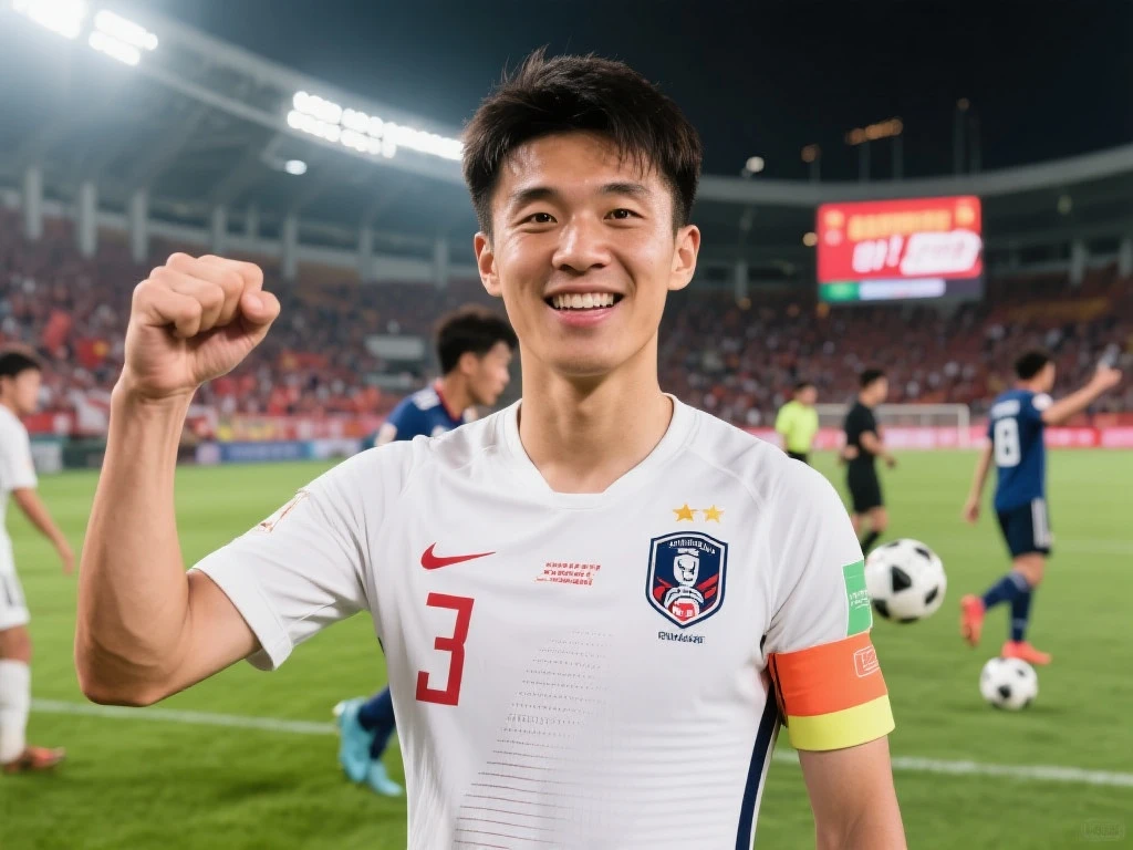 刘浩帆：对阵韩国队全力以赴，誓言必进球！